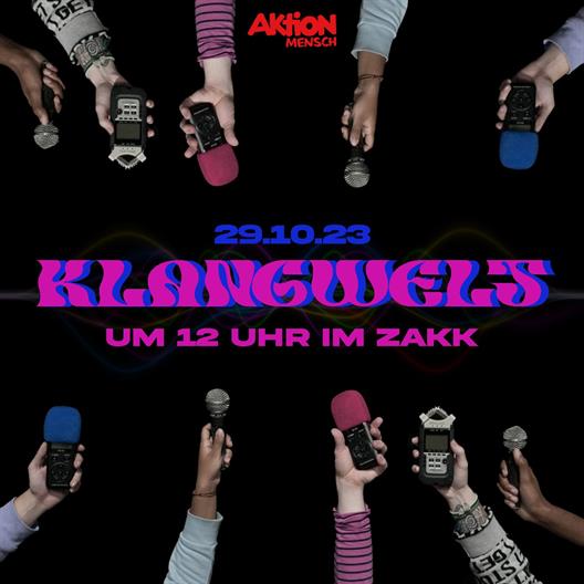 Plakat Klangwelten Zakk